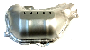 Image of Catalytic Converter Heat Shield. Exhaust Heat Shield. Cover Complete Converter (Front, Upper... image for your 2001 Subaru Impreza  RS Coupe 